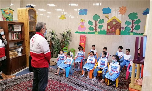 غنچه های هلا احمر شهرستان قدس