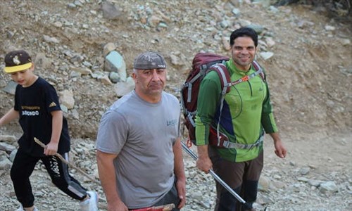  همایش کوهپیمایی خانوادگی در روستای