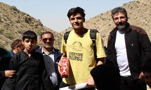  همایش کوهپیمایی خانوادگی در روستای