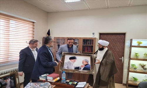 \nدیدار فرماندار قدس و امام جمعه