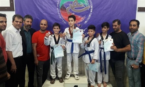برگزاری مسابقات تکواندو پسران در