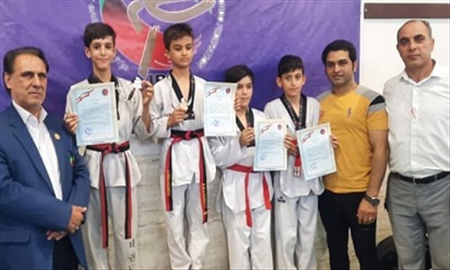 برگزاری مسابقات تکواندو پسران در