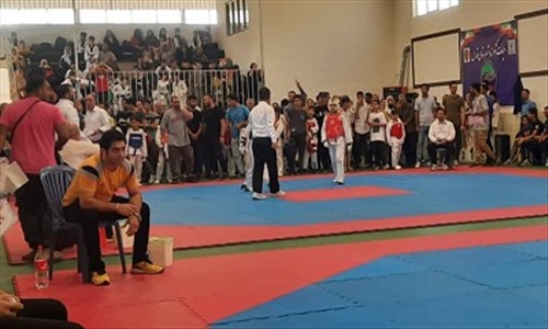 برگزاری مسابقات تکواندو پسران در