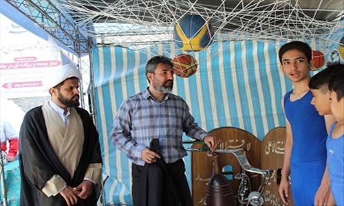 حضور فعال اداره ورزش و جوانان در