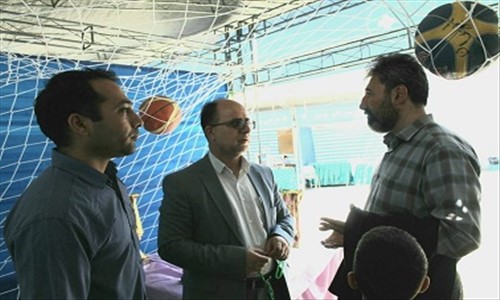 حضور فعال اداره ورزش و جوانان در
