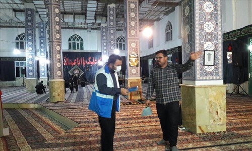بازدید و نظارت بهداشتی از هیئات