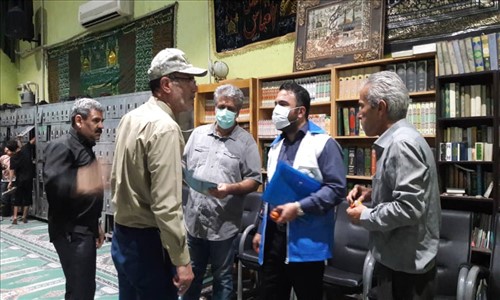 بازدید و نظارت بهداشتی از هیئات