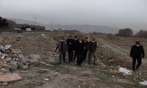 بازدید میدانی فرماندار شهرستان