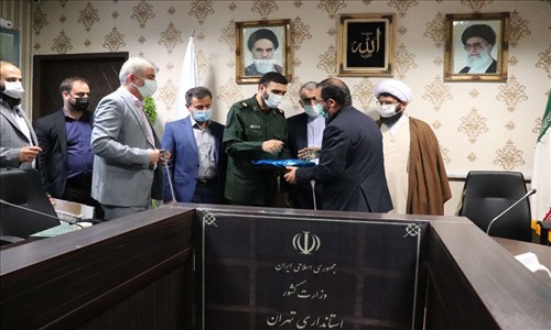 رضا حیدری نصرت آبادی سرپرست بخشدار