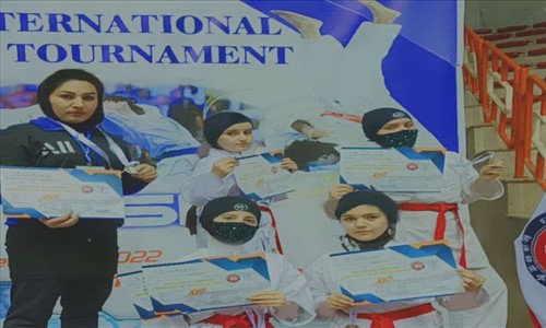 کسب عناوین درخشان کاراته کاهای