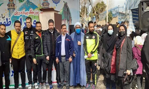همایش بزرگ پیاده روی کیلومتری برای