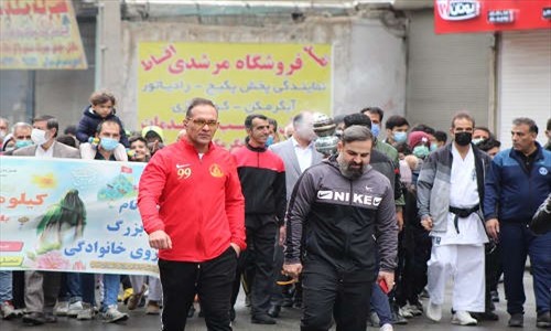 همایش بزرگ پیاده روی کیلومتری برای