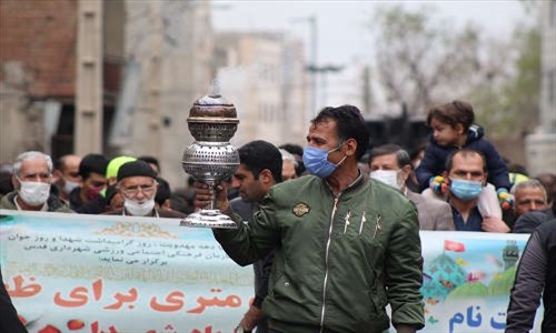 همایش بزرگ پیاده روی کیلومتری برای