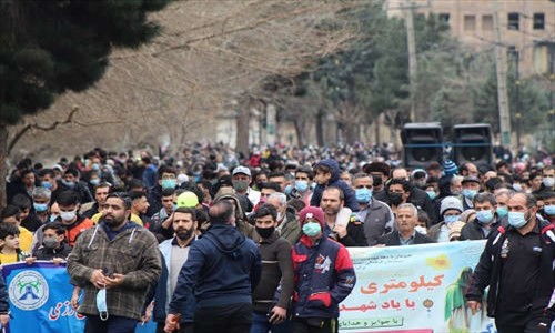 همایش بزرگ پیاده روی کیلومتری برای