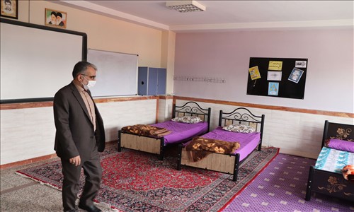 بازدید گلی کانی فرماندار از ستاد