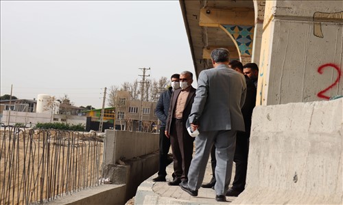 بازدید گلی کانی  فرماندارقدس ازروند