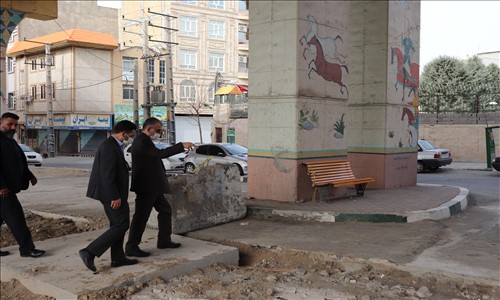 بازدید گلی کانی  فرماندارقدس ازروند