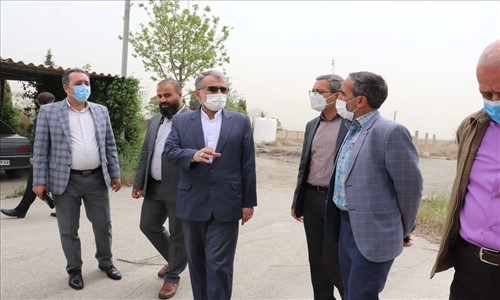 بازدید فرماندار از تصفیه خانه آب