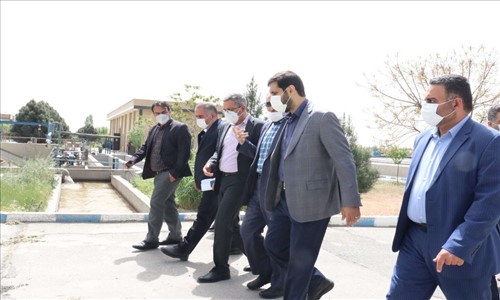 بازدید معاون استاندار از  تصفیه
