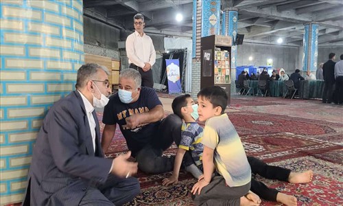 دیدار چهره به چهره فرماندار شهرستان