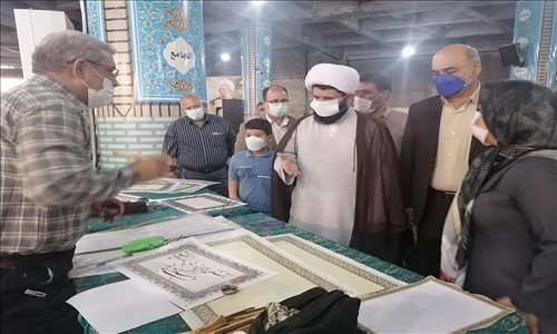 کارگاه بداهه نویسی خوشنویسی در