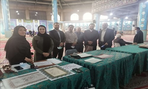 کارگاه بداهه نویسی خوشنویسی در