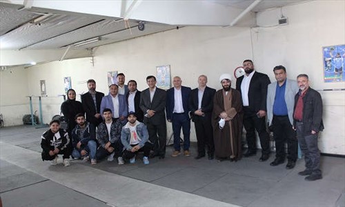 بازدید رئیس فدراسیون وزنه برداری