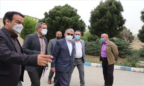 بازدید فرماندار از تصفیه خانه آب