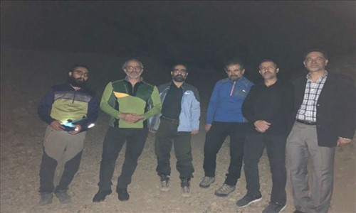 مهتاب نوردی کوهنوردان قدسی در ماه