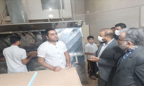 بازدید شبانه فرماندار شهرستان قدس