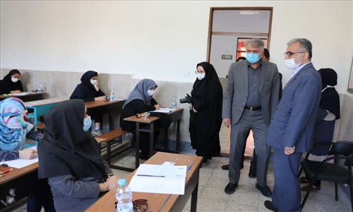 بازدید فرماندار از روند برگزاری