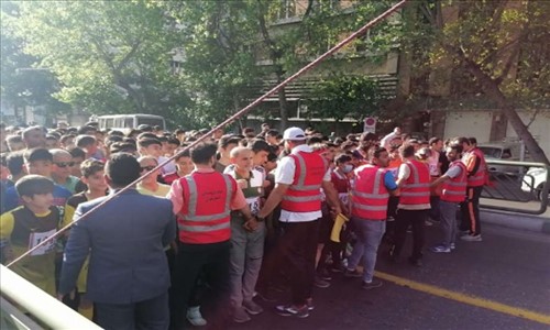 حضور هیات دو و میدانی شهرقدس در