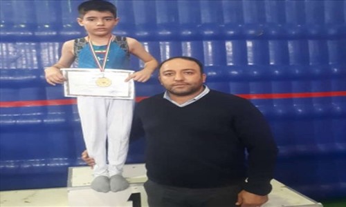 رئیس هیات ژیمناستیک شهر قدس بعنوان