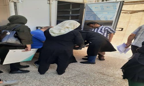 70 بسته گوشت گرم میان مددجویان
