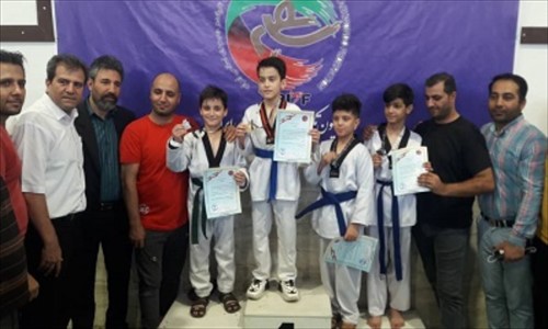 برگزاری مسابقات تکواندو پسران در