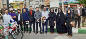 حضور گسترده جامعه ورزش شهرستان