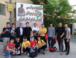 قهرمانی بوکسوران نوجوان شهر قدسی