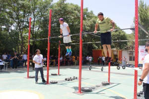 مسابقات کراس فیت آقایان در شهرستان