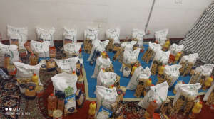 تهیه و توزیع بسته های معیشتی خانه