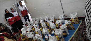 تهیه و توزیع بسته های معیشتی خانه