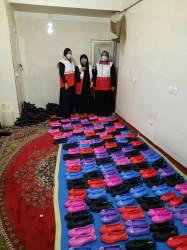 تهیه و توزیع بسته های معیشتی خانه