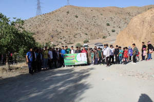  همایش کوهپیمایی خانوادگی در روستای