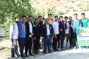  همایش کوهپیمایی خانوادگی در روستای