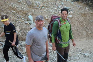  همایش کوهپیمایی خانوادگی در روستای