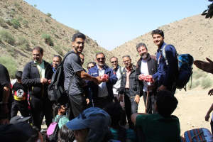  همایش کوهپیمایی خانوادگی در روستای