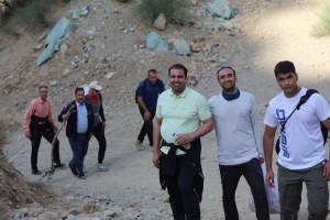  همایش کوهپیمایی خانوادگی در روستای