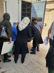 70 بسته گوشت گرم میان مددجویان