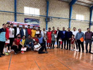 اختتامیه مسابقات فوتسال یادواره