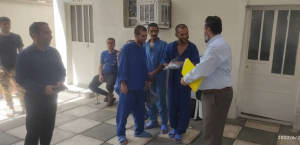 برگزاری مسابقات ورزشی میان مددجویان