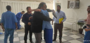 برگزاری مسابقات ورزشی میان مددجویان